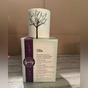 Scentsy Tilia Warmer with Black Tree Design